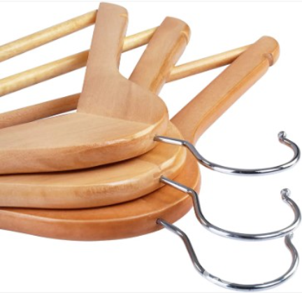 10 pieces wooden hanger
